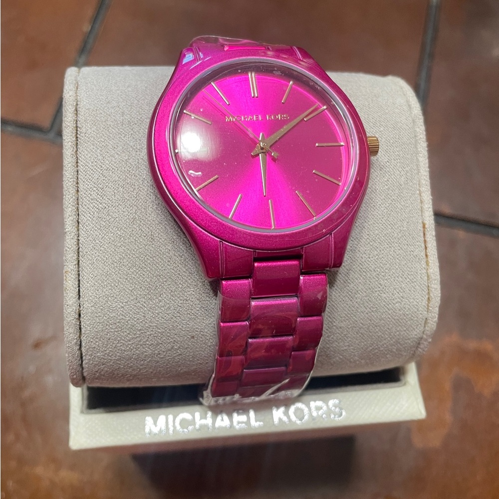 Michael Kors Hot Pink Watch NWT